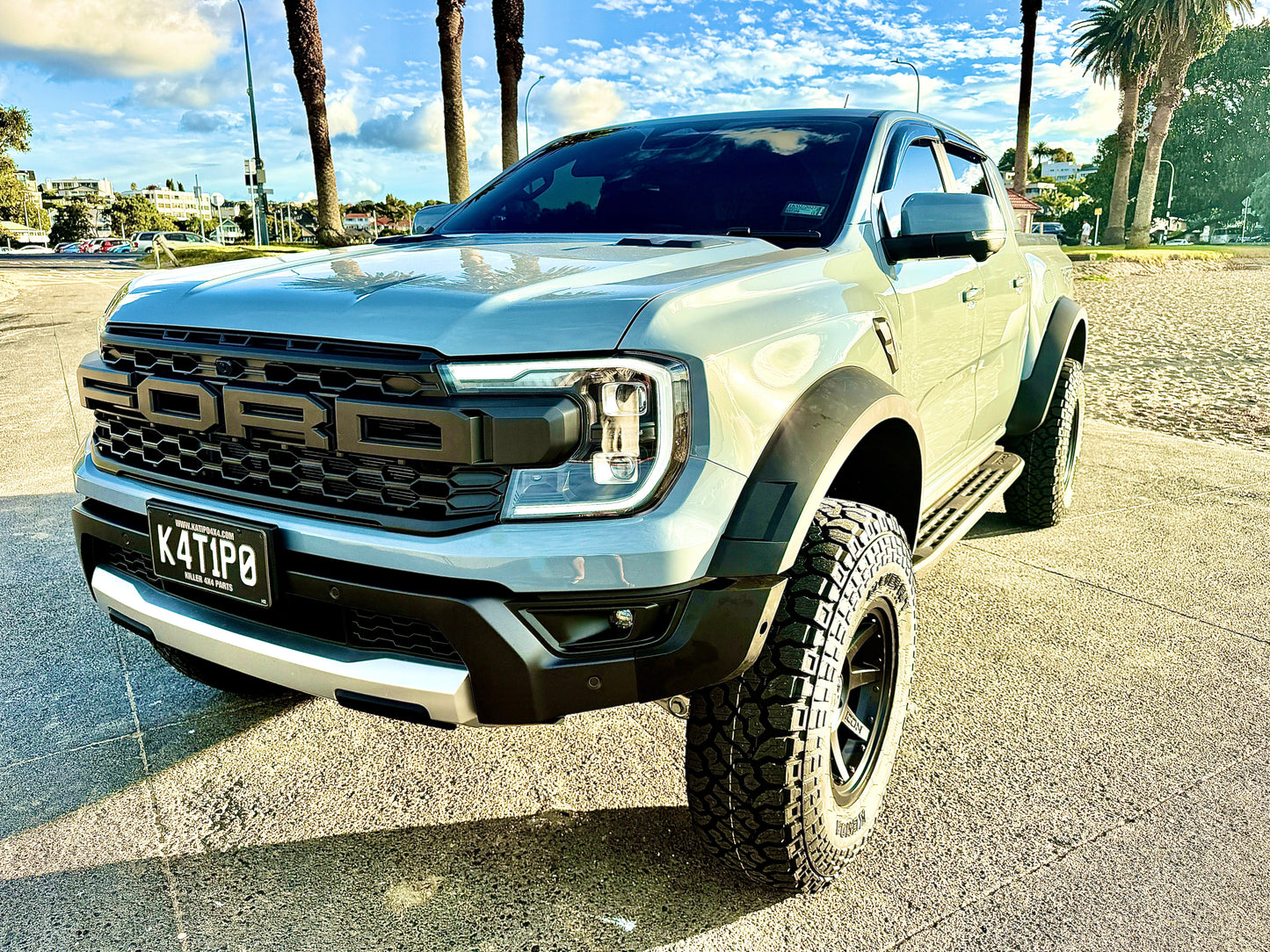 +50mm NEXT-GEN RANGER RAPTOR - WIDE BODY Wheel Arch FLARES ( CLIP ON STYLE )  FREE WORLDWIDE SHIPPING