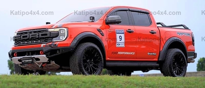 OPTION4WD - NEXT-GEN RAPTOR BAJA FRONT WINCH BAR ( NEW DESIGN )