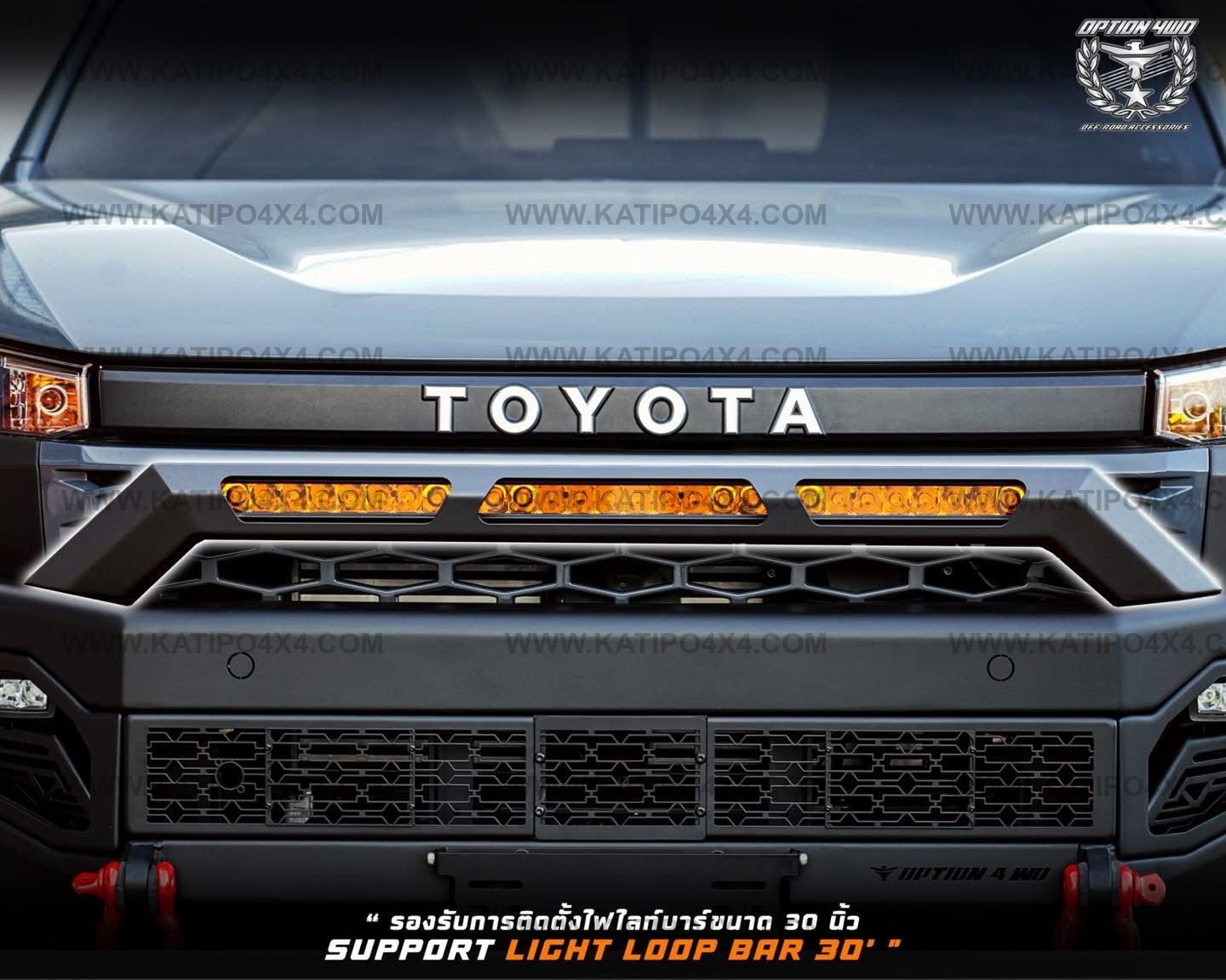 Option4wd - 2026+ NEW-GEN TOYOTA HILUX , Supreme FRONT WINCH BAR