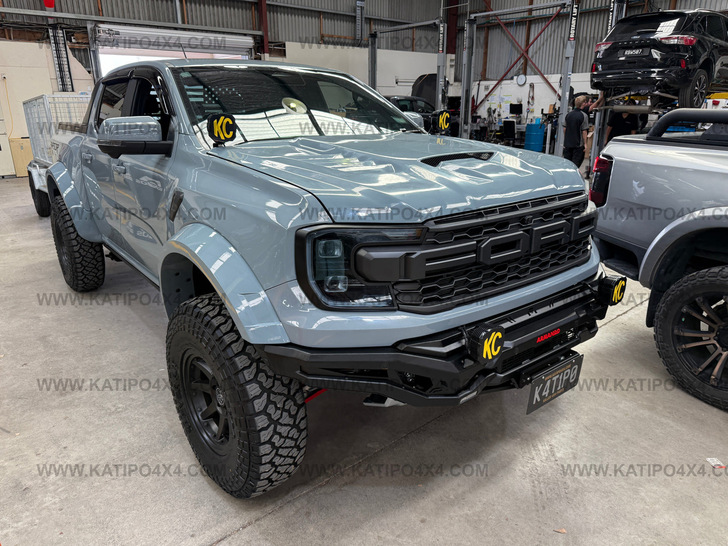 +50mm NEXT-GEN RANGER RAPTOR - WIDE BODY Wheel Arch FLARES ( CLIP ON STYLE )  FREE WORLDWIDE SHIPPING