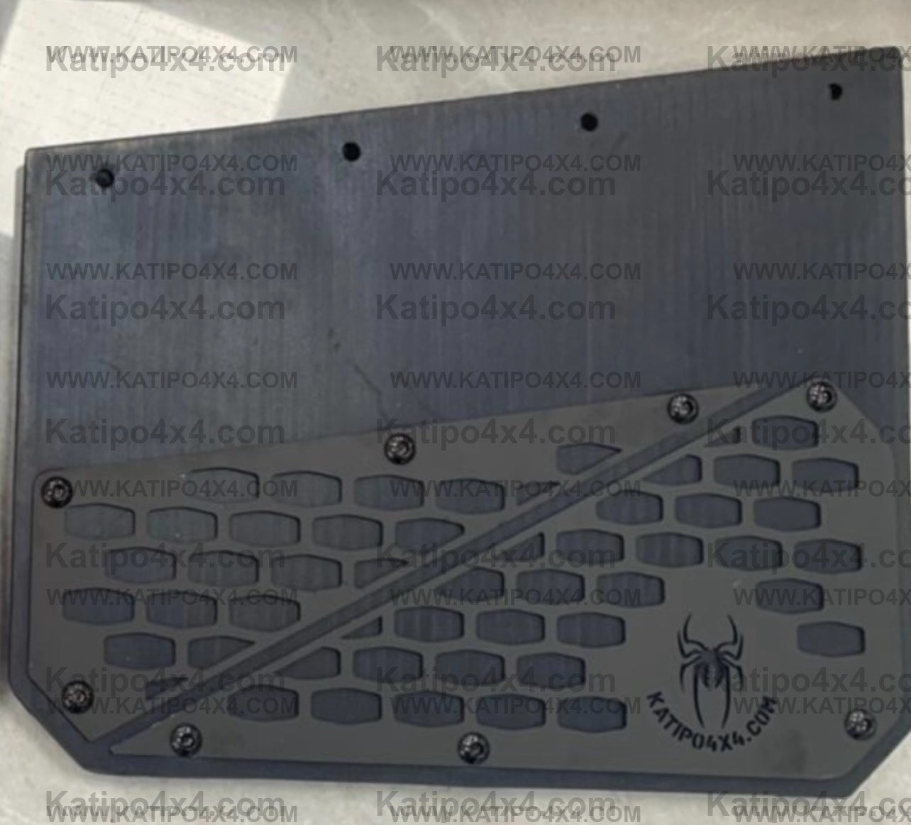Universal Wide Wheel Mud Flaps ( 2pc ) KATIPŌ-MESH Mud Flaps ( Rubber Flex Model )