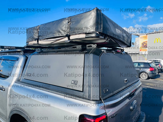 NEXT-GEN 2022+ FORD RANGER & RAPTOR  Aluminium Canopy ( FREE WORLD WIDE SHIPPING )
