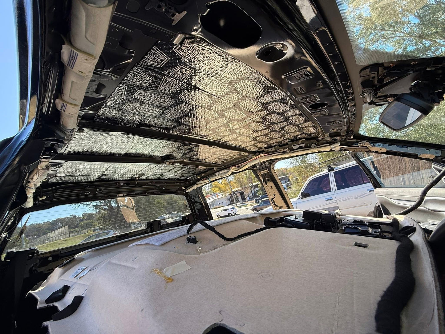 Sound Deadening Mat Wave Foam, 50cmx200cm 10.76sqft  ( FREE WORLDWIDE SHIPPING )