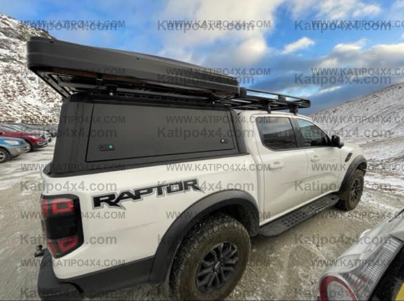 NEXT-GEN 2022+ FORD RANGER & RAPTOR  Aluminium Canopy ( FREE WORLD WIDE SHIPPING )