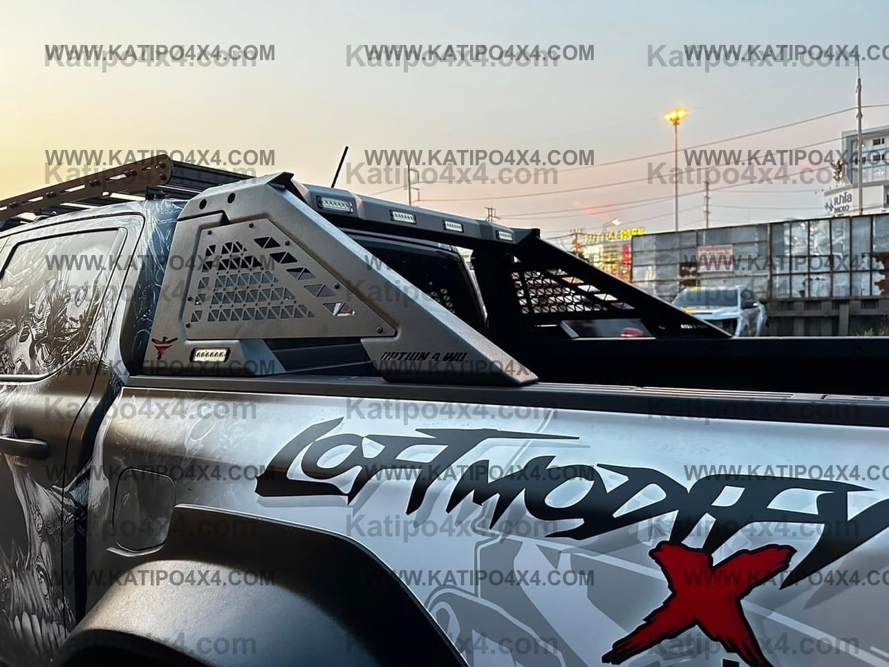 MATRIX SPORT BAR ( NEXT-GEN FORD RANGER & RAPTOR ) Suitable to fit onto HARD-LID