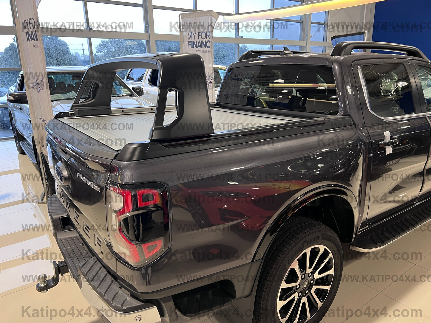 2023+ Ford Ranger Platinum & Wildtrak-X NEXT-GEN Electric roller lid and rack system ( NEW )