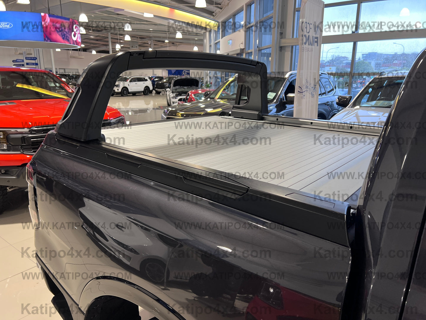 2023+ Ford Ranger Platinum & Wildtrak-X NEXT-GEN Electric roller lid and rack system ( NEW )