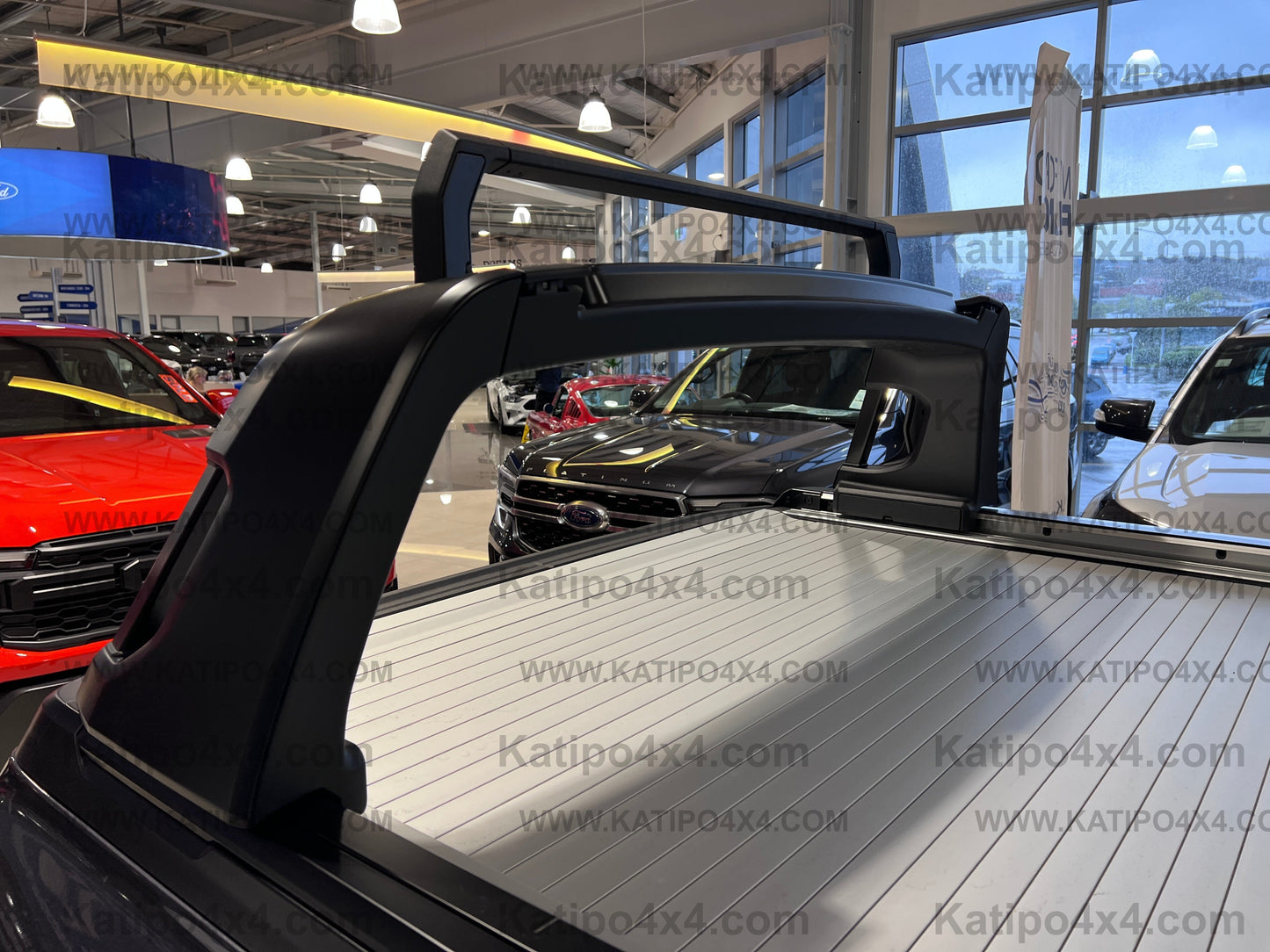 2023+ Ford Ranger Platinum & Wildtrak-X NEXT-GEN Electric roller lid and rack system ( NEW )