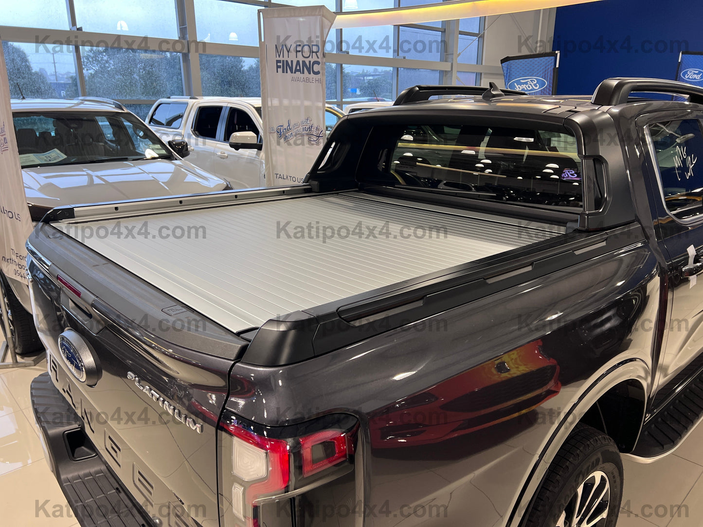 2023+ Ford Ranger Platinum & Wildtrak-X NEXT-GEN Electric roller lid and rack system ( NEW )