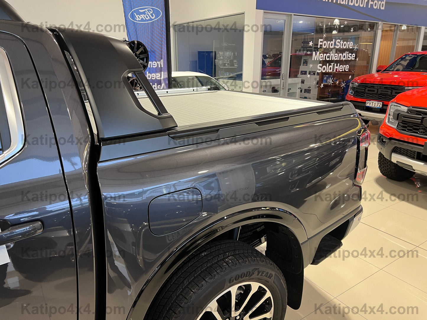 2023+ Ford Ranger Platinum & Wildtrak-X NEXT-GEN Electric roller lid and rack system ( NEW )