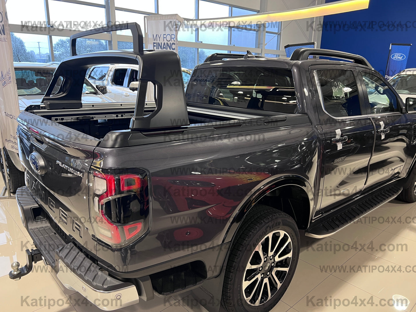 2023+ Ford Ranger Platinum & Wildtrak-X NEXT-GEN Electric roller lid and rack system ( NEW )