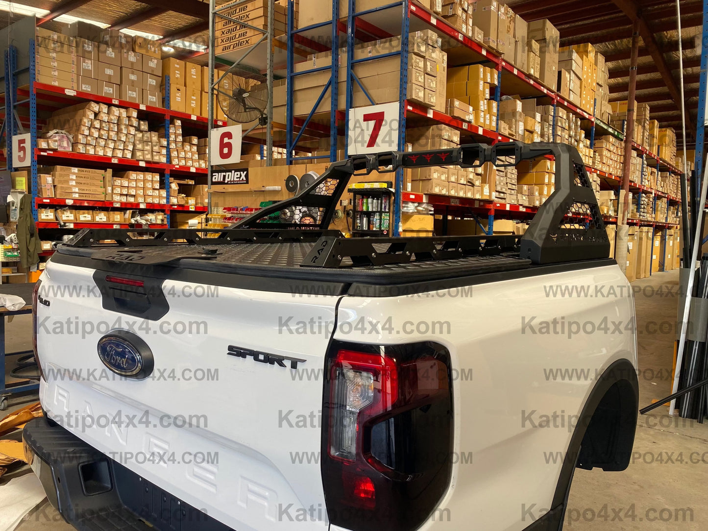 OP-FALCON X SPORT BAR ( NEXT-GEN FORD RANGER & RAPTOR )  Suitable to fit onto a HARD-LID