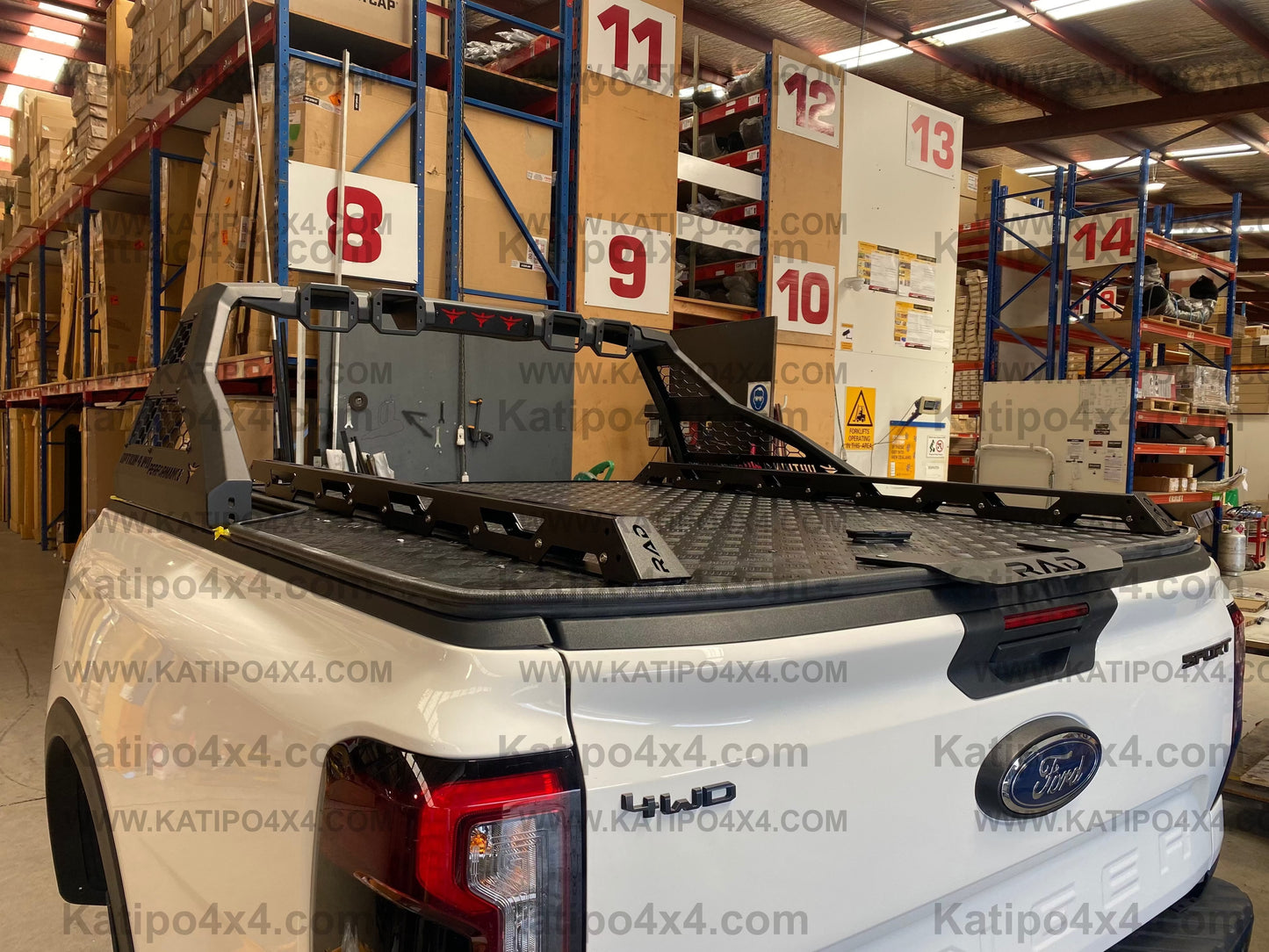 OP-FALCON X SPORT BAR ( NEXT-GEN FORD RANGER & RAPTOR )  Suitable to fit onto a HARD-LID