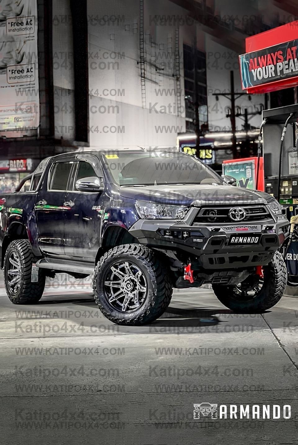 ARMANDO® - Spartan Bull Bar to Suit Toyota Hilux Revo N80 2020+ V.2