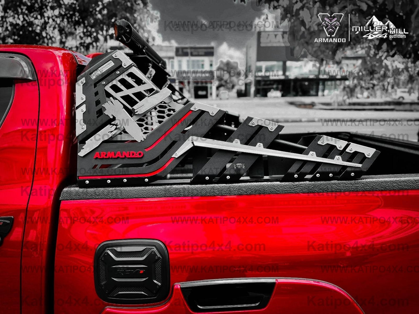 ARMANDO® 4X4 - SPIRAL SPORTS BAR - UNIVERSAL FITMENT 2015+ ALL MAKES & MODELS