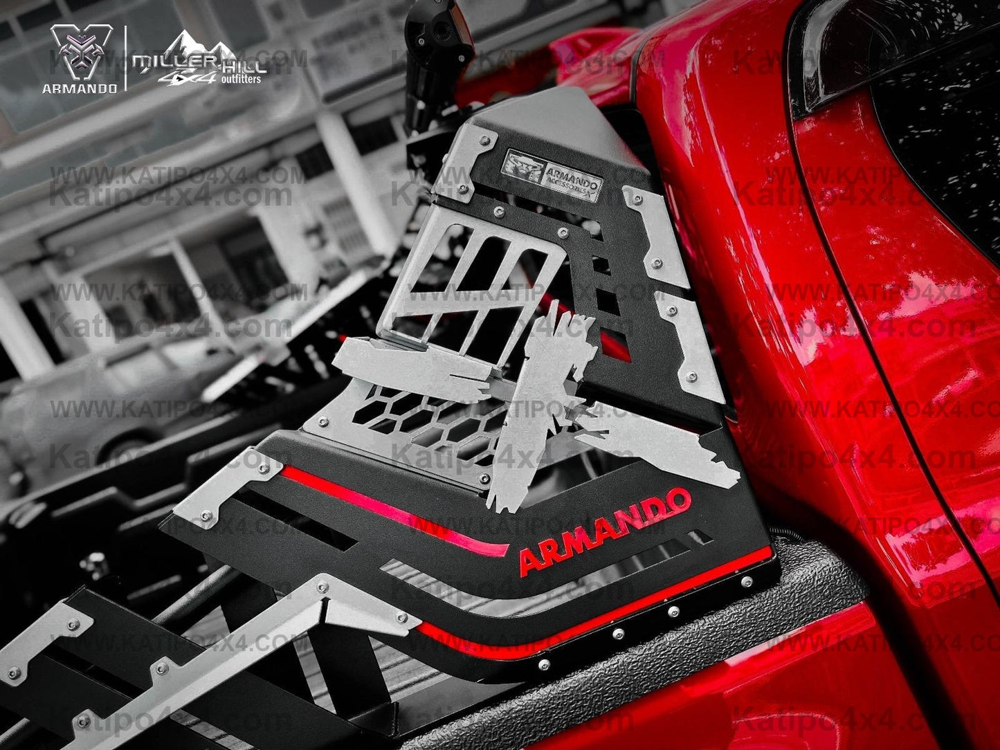 ARMANDO® 4X4 - SPIRAL SPORTS BAR - UNIVERSAL FITMENT 2015+ ALL MAKES & MODELS