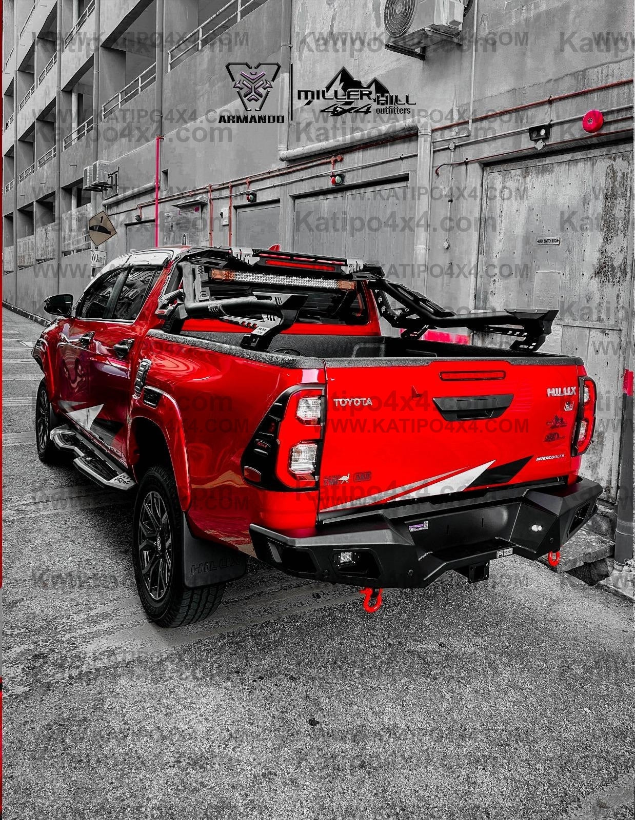 ARMANDO® 4X4 - AERO DUSK  SPORTS BAR - UNIVERSAL FITMENT 2015+ ALL MAKES & MODELS