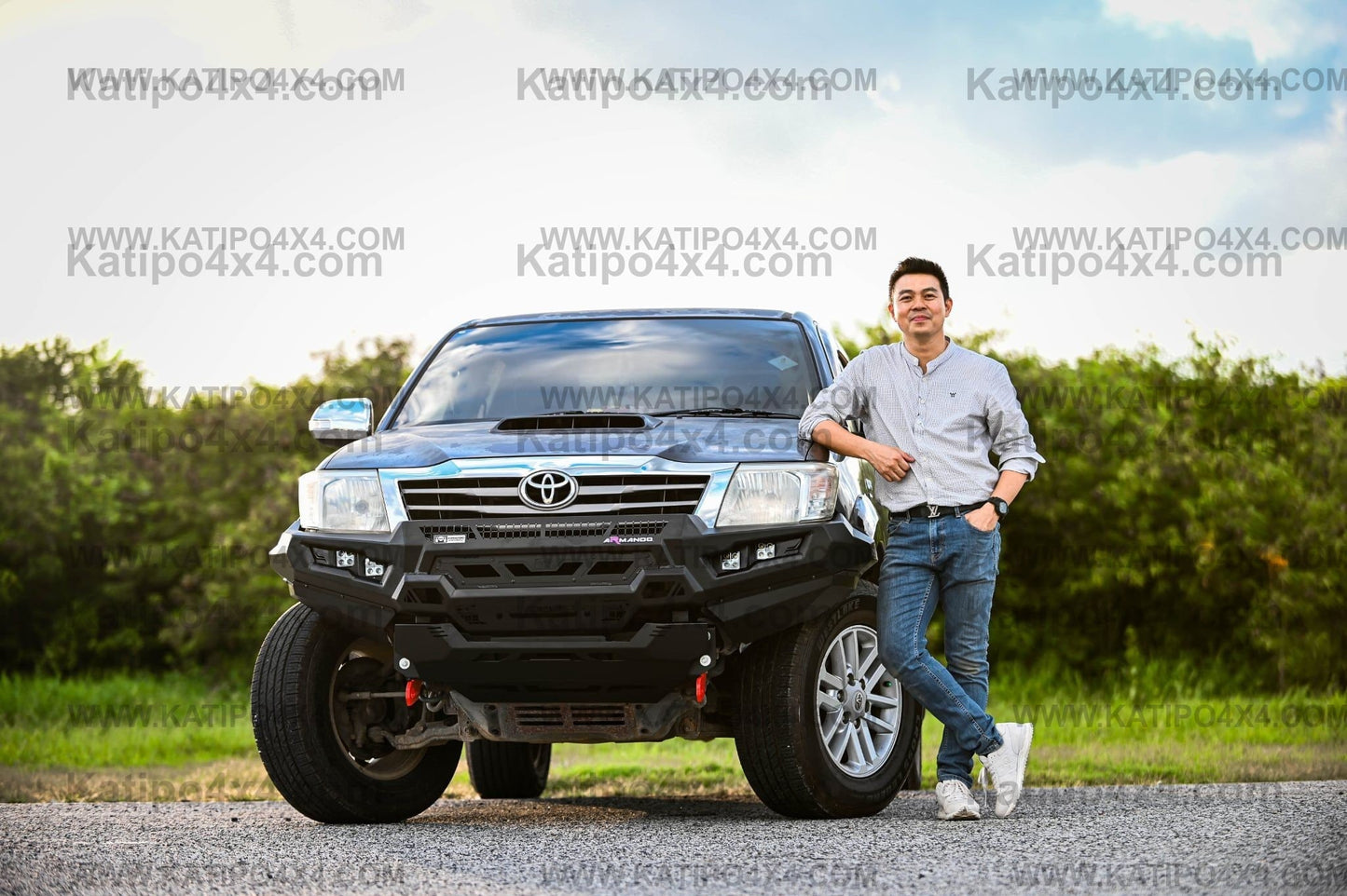 ARMANDO® Spartan Series Bull Bar to suit Toyota Hilux  2004-2015