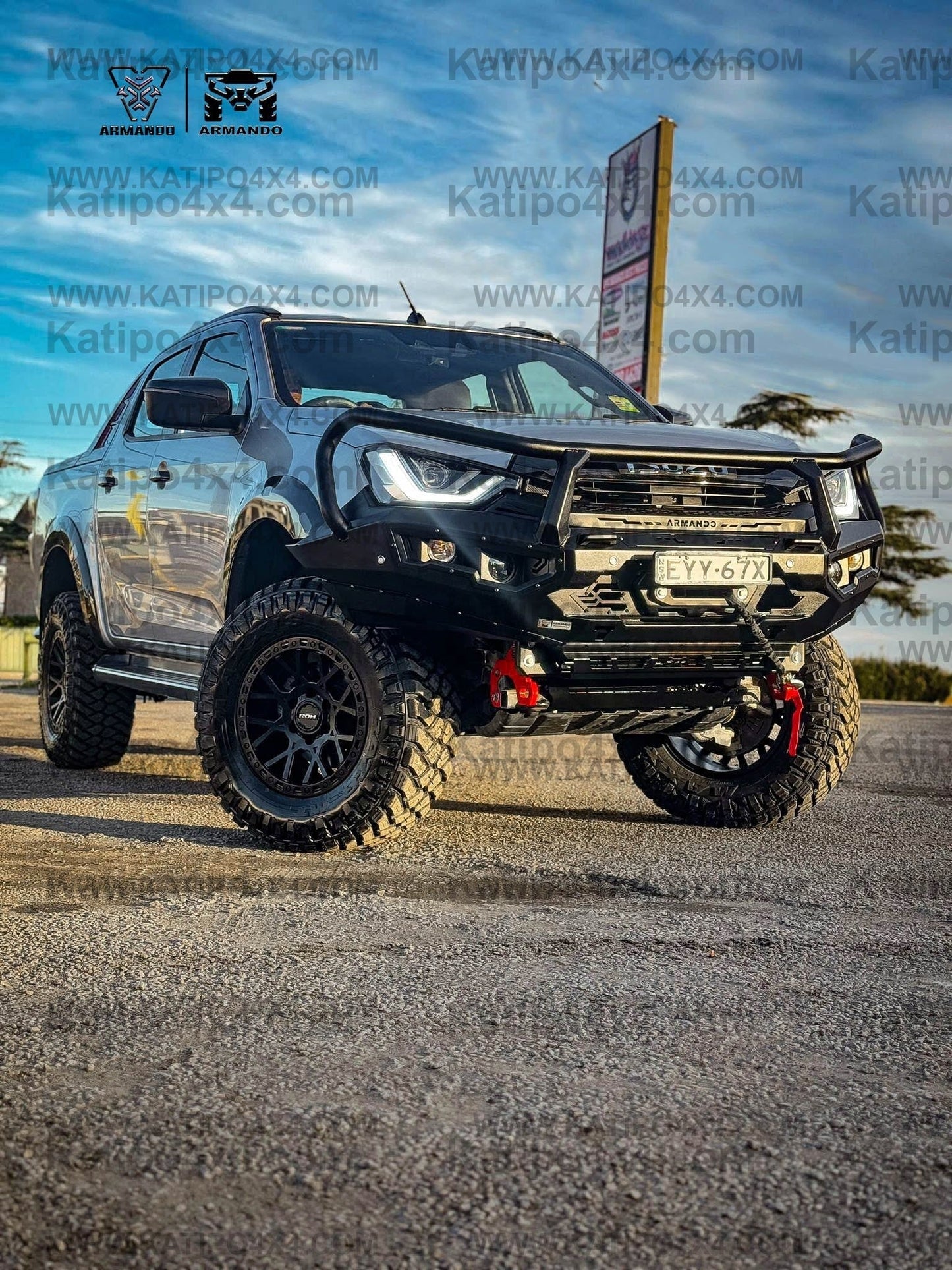 ARMANDO® - Prime Hoop Bull Bar to Suit Isuzu D-Max 2024+
