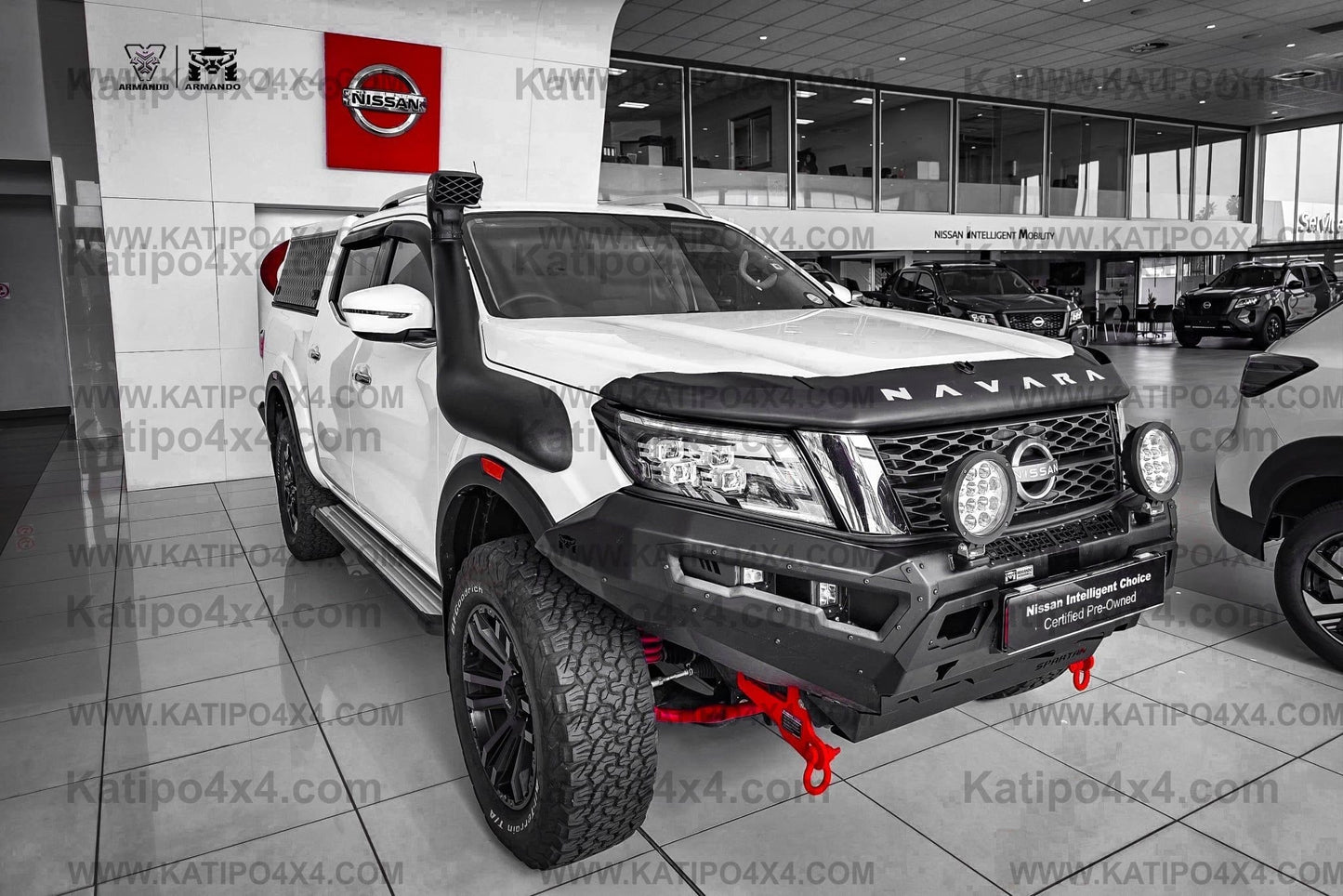 ARMANDO® - Spartan Bull Bar to Suit Nissan Navara NP300 2020+