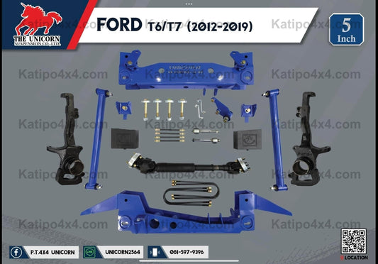 FORD RANGER 5" LIFT KIT  T6/T7 ( 2012-2019 ) ( FREE SHIPPING WORLDWIDE )