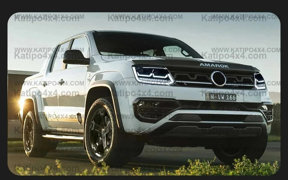 LED HEADLIGHTS for VW AMAROK 2010-2020 AMAROK Head Drl Dynamic Signal Projector Lens ( FREE WORLD-WIDE SHIPPING )