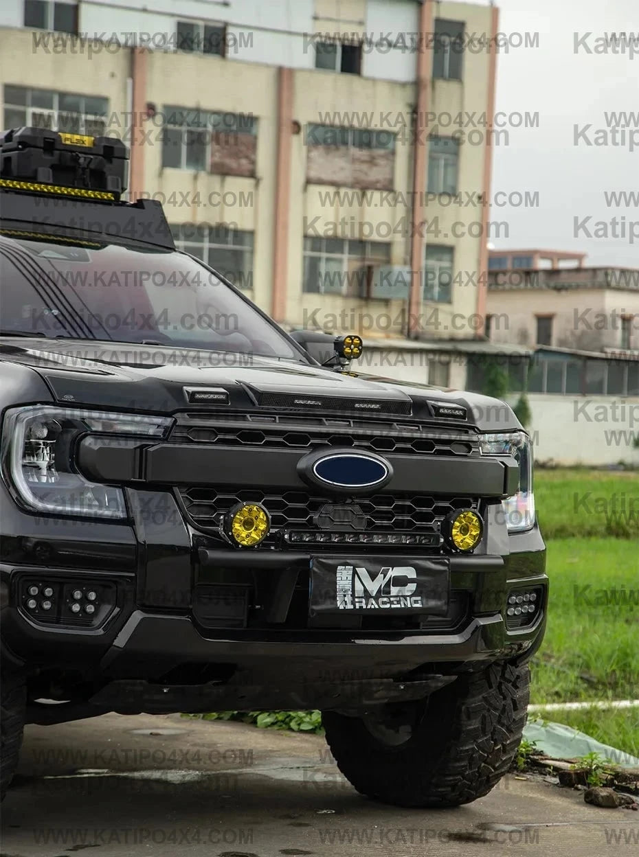 2022+ FORD RANGER GRILL ,  RAPTOR STYLE WITH AMBER LIGHTS TO SUIT  XL XLT & WILDTRACK