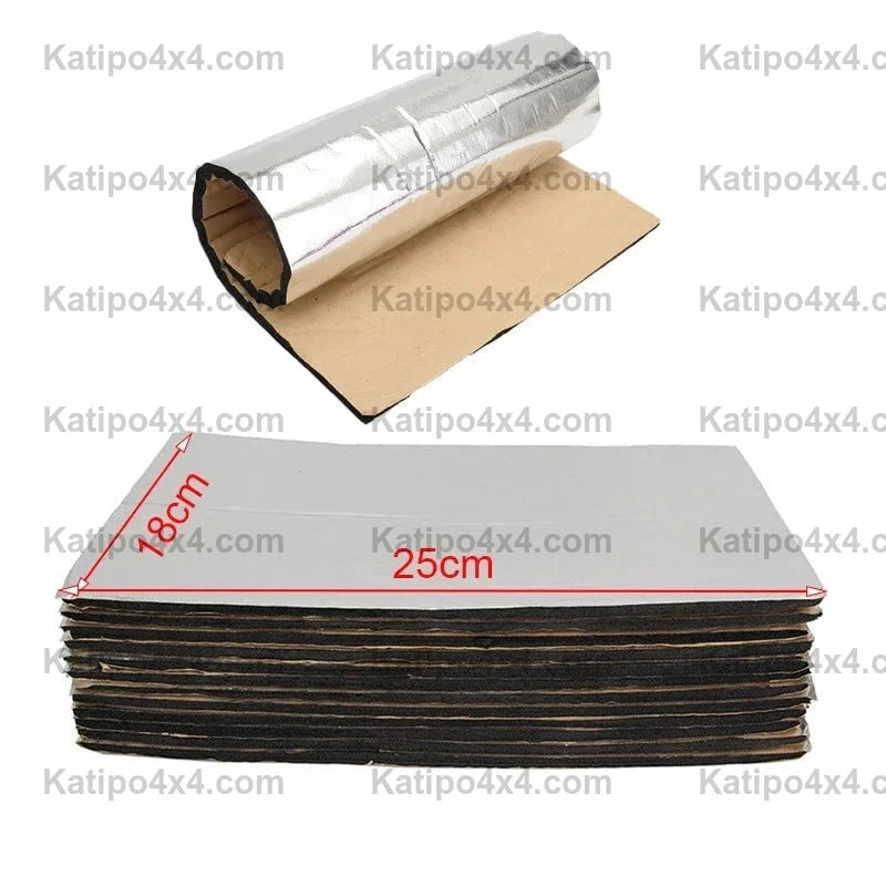 Heat & Noise Insulation Mat, Sound Deadener Sheets - FREE WORLDWIDE SHIPPING