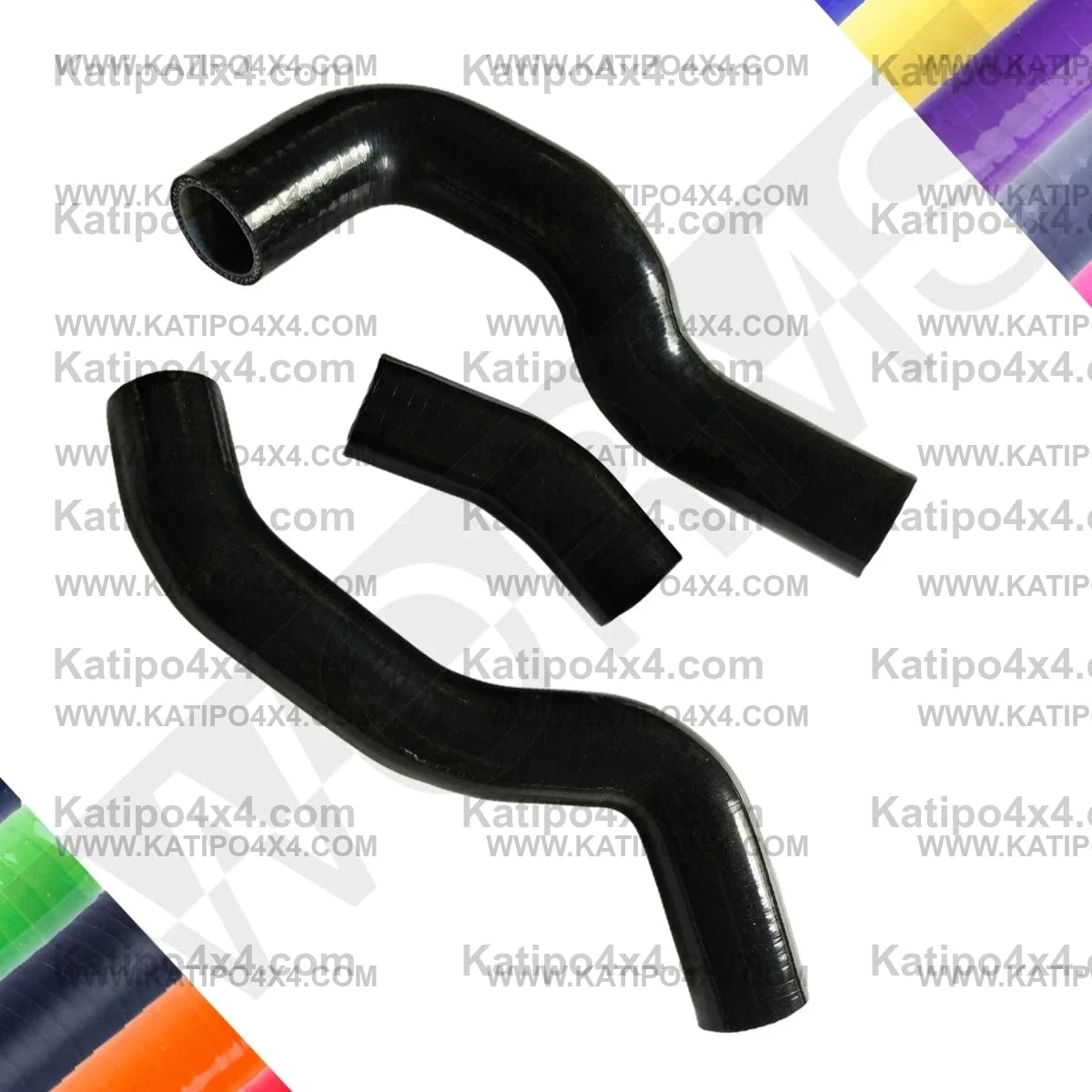 3.2L DIESEL, Ford Ranger & Mazda BT-50 2012-2022 Silicone Radiator Coolant Hose Kit