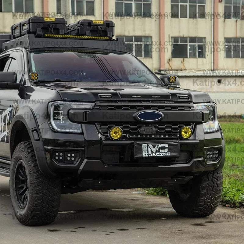 2022+ FORD RANGER GRILL ,  RAPTOR STYLE WITH AMBER LIGHTS TO SUIT  XL XLT & WILDTRACK
