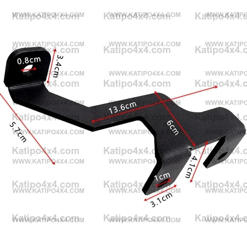 Ford 2010-2014 SVT Raptor & 2004-2014 F150 Ditch Light Brackets ( PAIR ) FREE WORLDWIDE SHIPPING