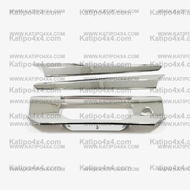 NEXT-GEN Ford Ranger 2023+ Black OR Carbon Fiber Rear Trunk Handle & trim Covers