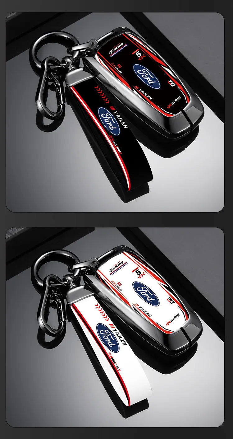 FORD RANGER, RAPTOR & EVEREST:  Racing Style Design Key fob case ( FREE WORLDWIDE SHIPPING )