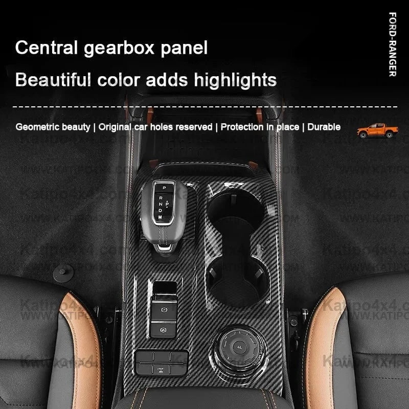 Carbon Fiber Interior Overlay ,For Next-Gen 2022+ Ranger, Raptor & Everest