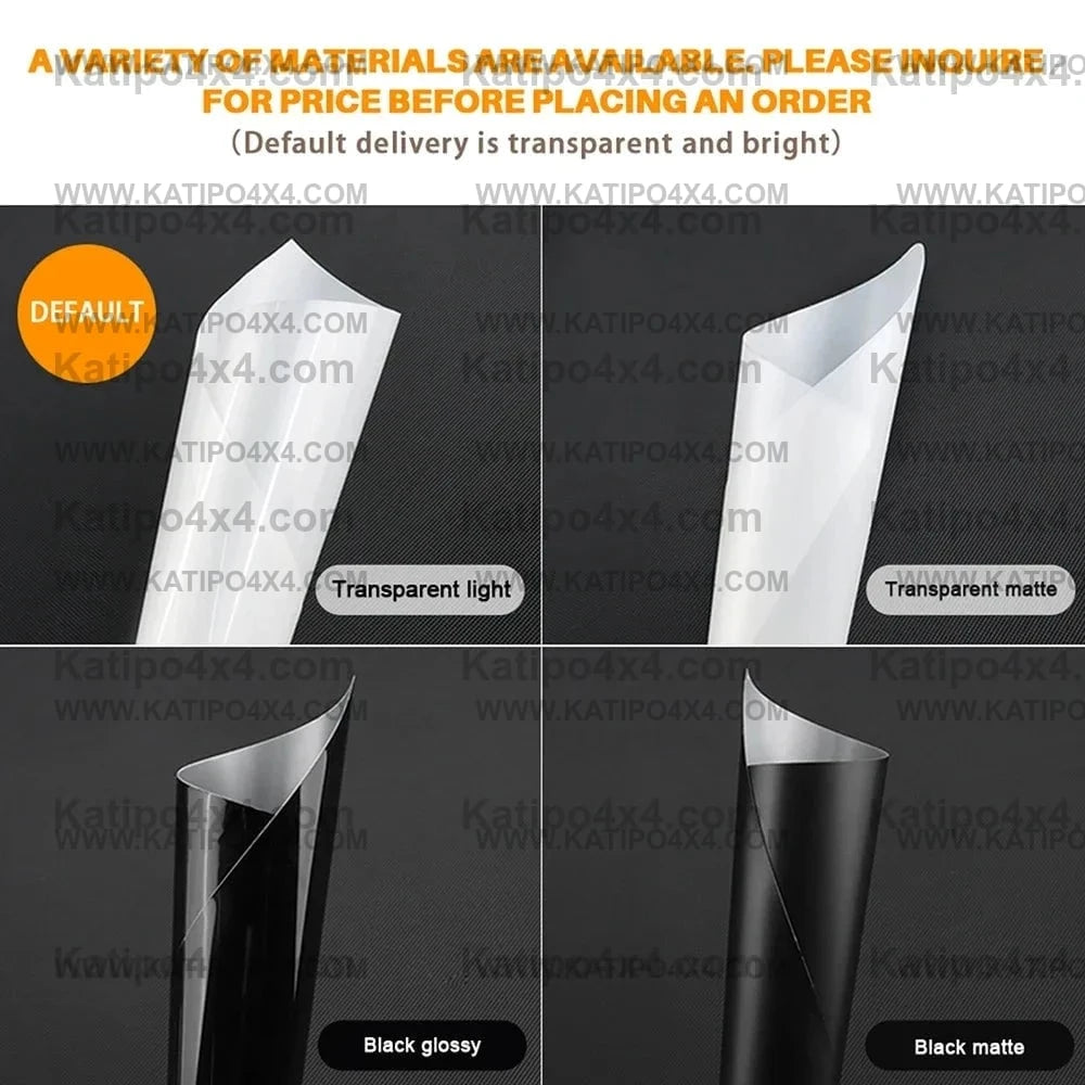 Car Pre-cut Paint Protection Film For Ford Ranger, Platinum, Wildtrak, Raptor, XL 2022+ . Self-Healing PPF  Anti-Scratch