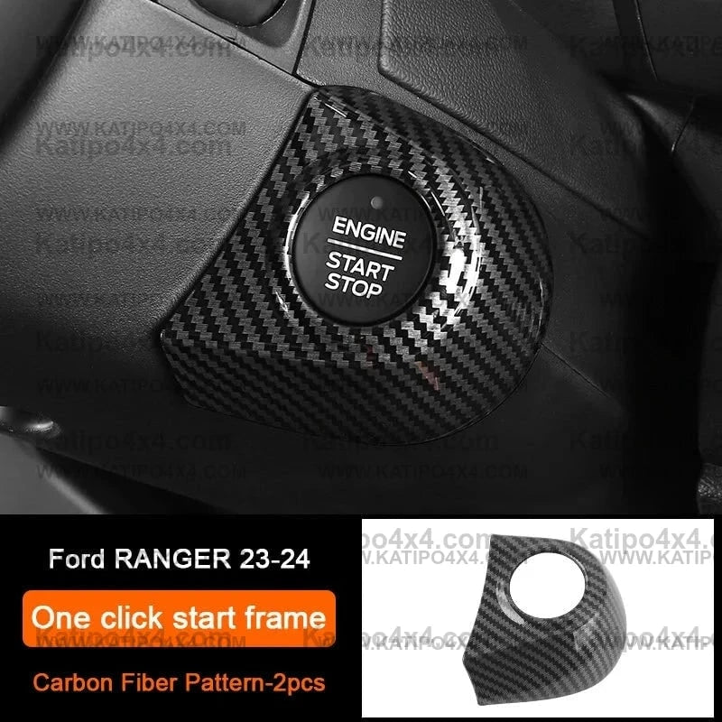 Carbon Fiber Interior Overlay ,For Next-Gen 2022+ Ranger, Raptor & Everest