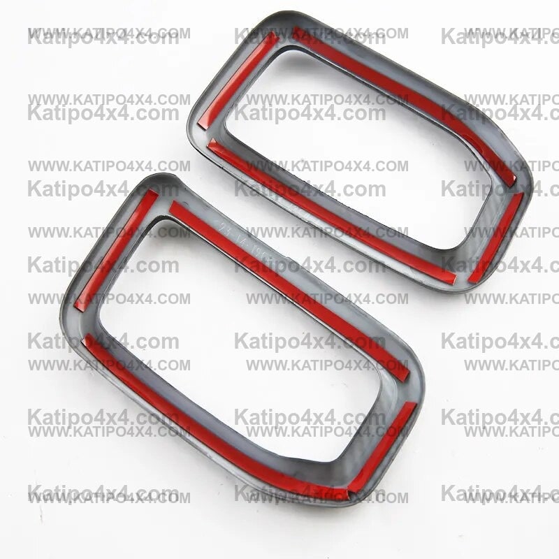 NEXT-GEN Ford Ranger 2023+ Carbon Fiber  Air Conditioning Outlet Vent Trim Covers - 2pc