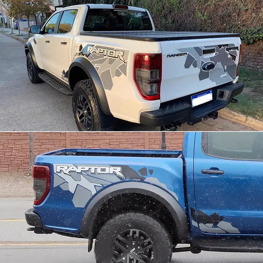 FORD RANGER RAPTOR: Vinyl Decal Upgrade Package