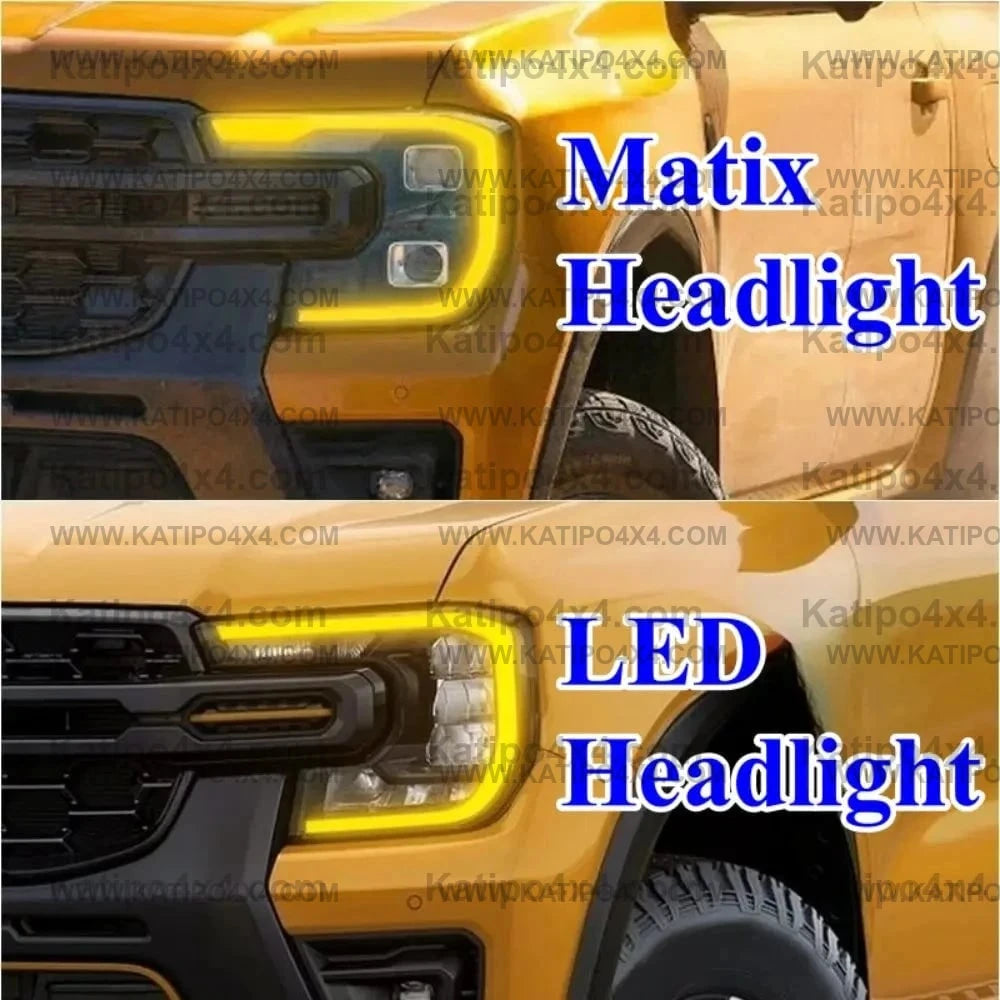 VENOM EDITION DRL ( Coloured Daytime Running Light ) DRL Conversion suitable for Ford Next Gen Headlights (Matrix and Non-Matrix)