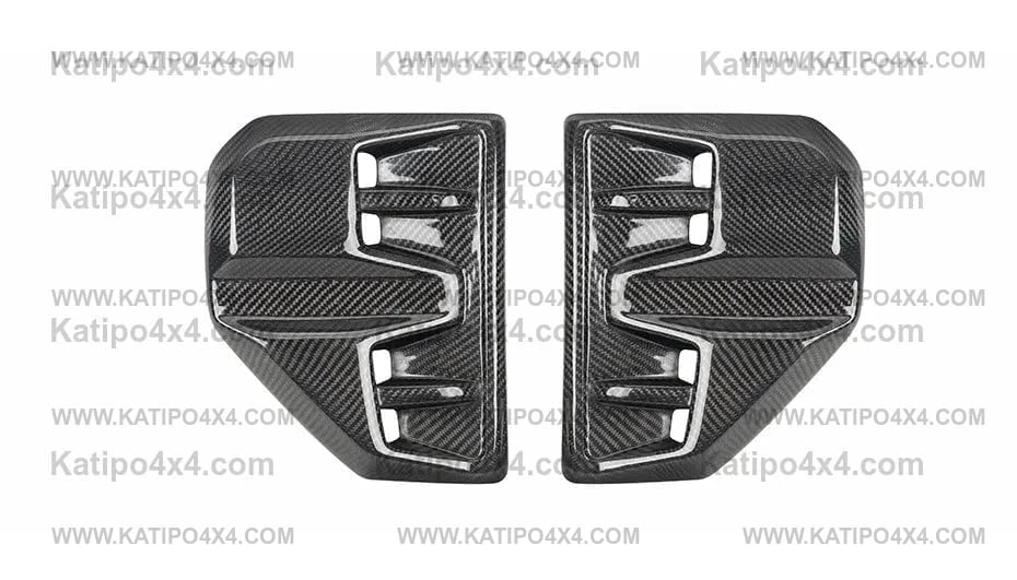 Carbon fibre side vents 2022+ NEXT-GEN FORD RANGER , Wildtrak , Sport , XLT , XL