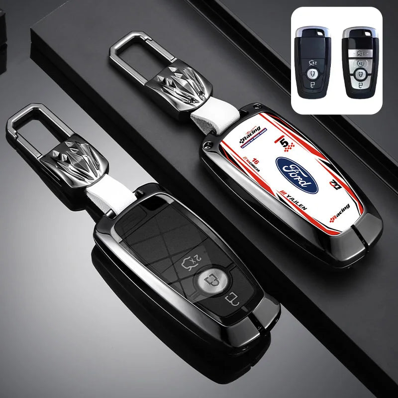 FORD RANGER, RAPTOR & EVEREST:  Racing Style Design Key fob case ( FREE WORLDWIDE SHIPPING )