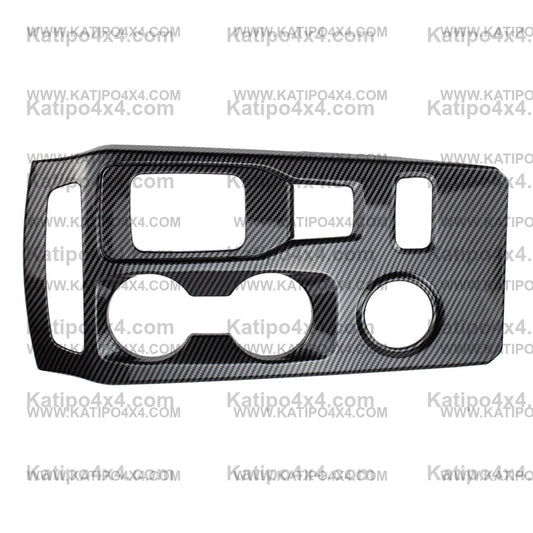 ABS Carbon Fiber Color Center Console Gear Shift Panel Cover Interior Decorative Accessories for Ford Ranger Everest 2023