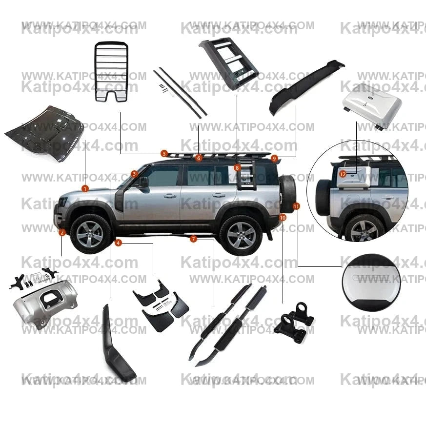 FORD RANGER & RAPTOR REAR SPOILER WING 2012-2025+  NEXT-GEN & PX