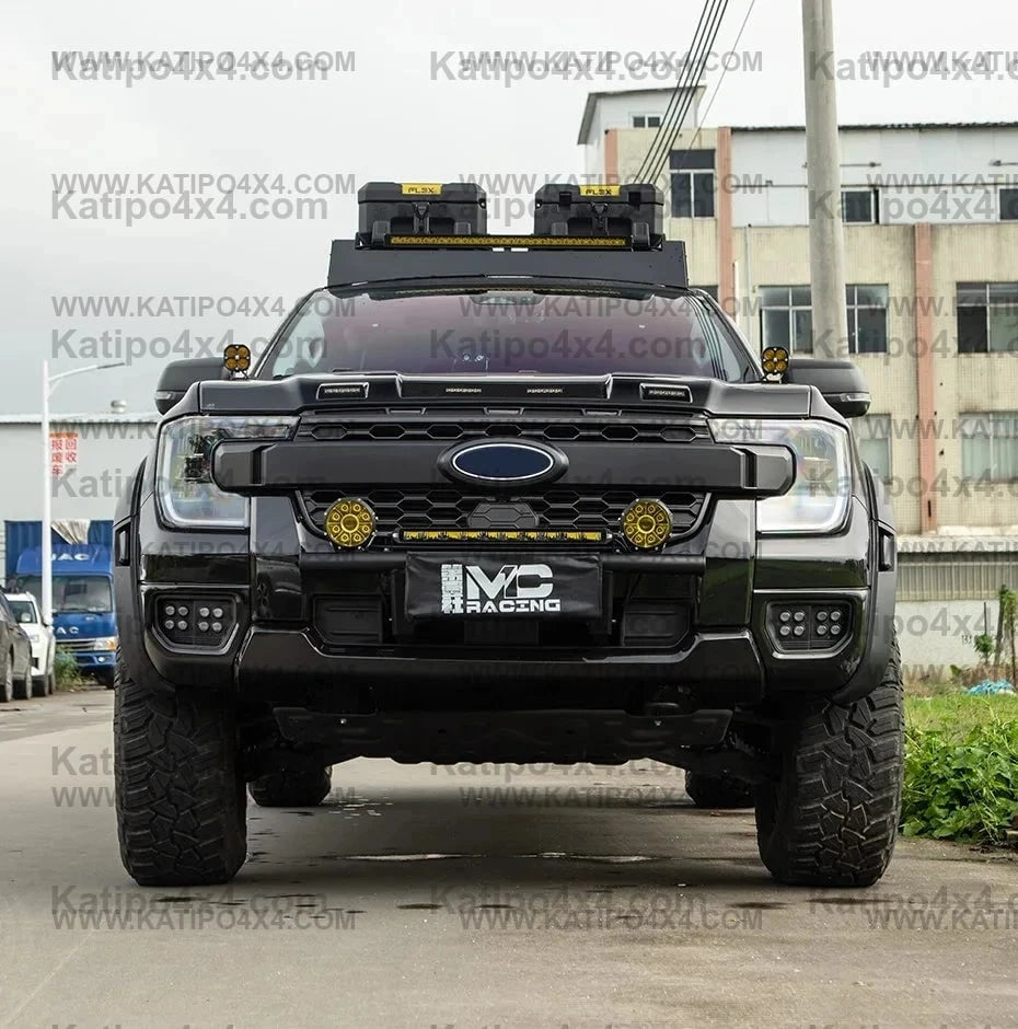 2022+ FORD RANGER GRILL ,  RAPTOR STYLE WITH AMBER LIGHTS TO SUIT  XL XLT & WILDTRACK