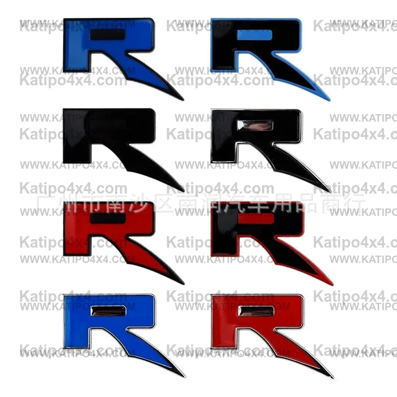 Letter R As Raptor 3D Metal RAPTOR R Emblem Letter. For RANGER RAPTOR – KATIPO 4X4™