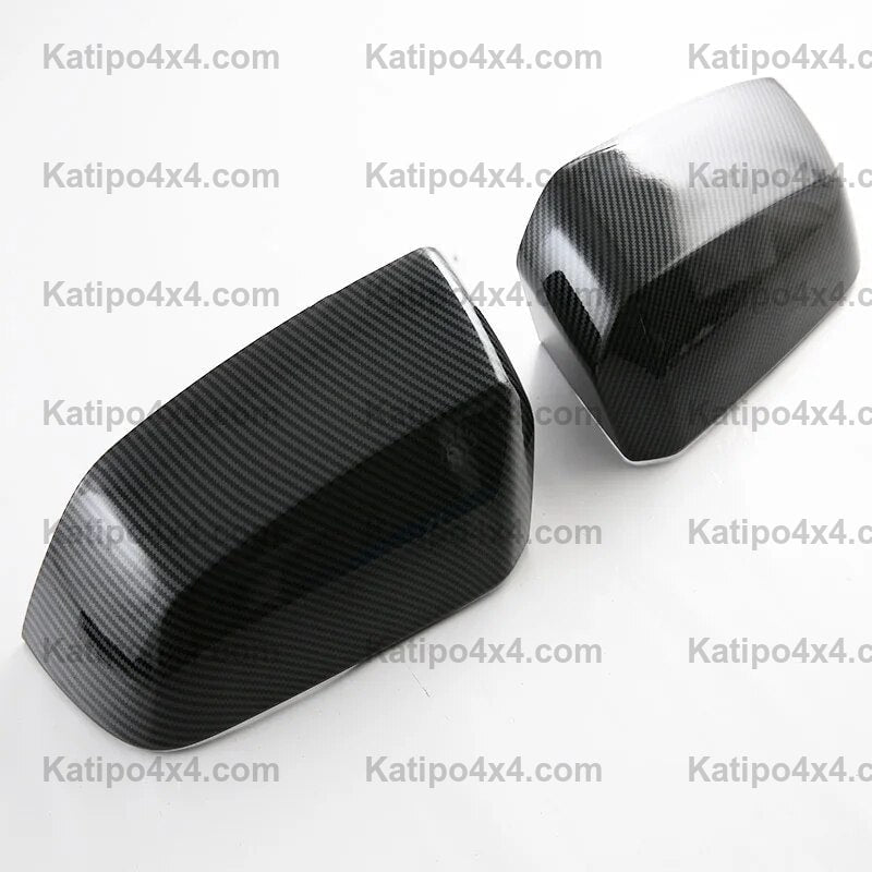 NEXT-GEN Ford Ranger 4x4 2023+ Carbon Fiber Rear Side RearView Cover Trim Rearview Mirror Covers