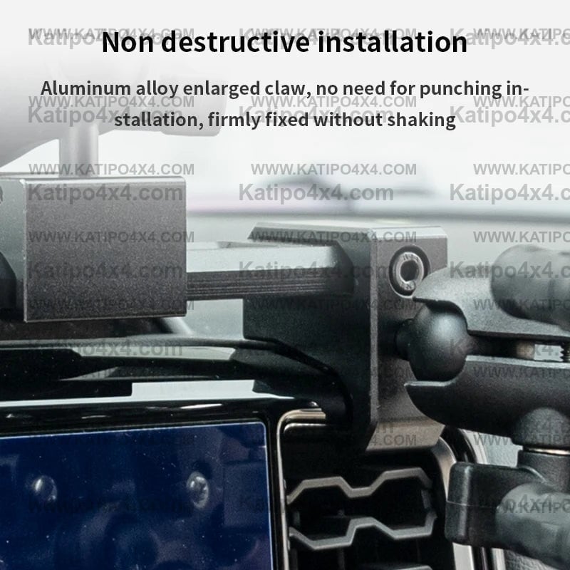 NEXT-GEN FORD RANGER & RAPTOR Center console CELL PHONE, UHF HOLDER , GOPRO Mounting Bracket