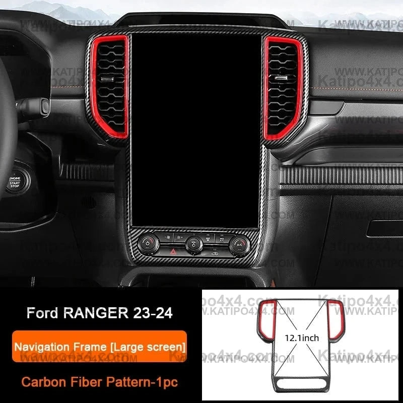 Carbon Fiber Interior Overlay ,For Next-Gen 2022+ Ranger, Raptor & Everest