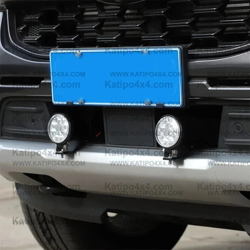 NEXT-GEN FORD RANGER 2022+  Led Light Bar Brackets to mount onto the bumper & for Ditch Lights on the bonnet