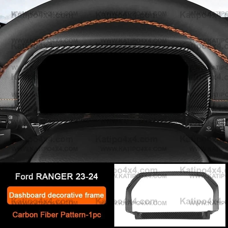 Carbon Fiber Interior Overlay ,For Next-Gen 2022+ Ranger, Raptor & Everest
